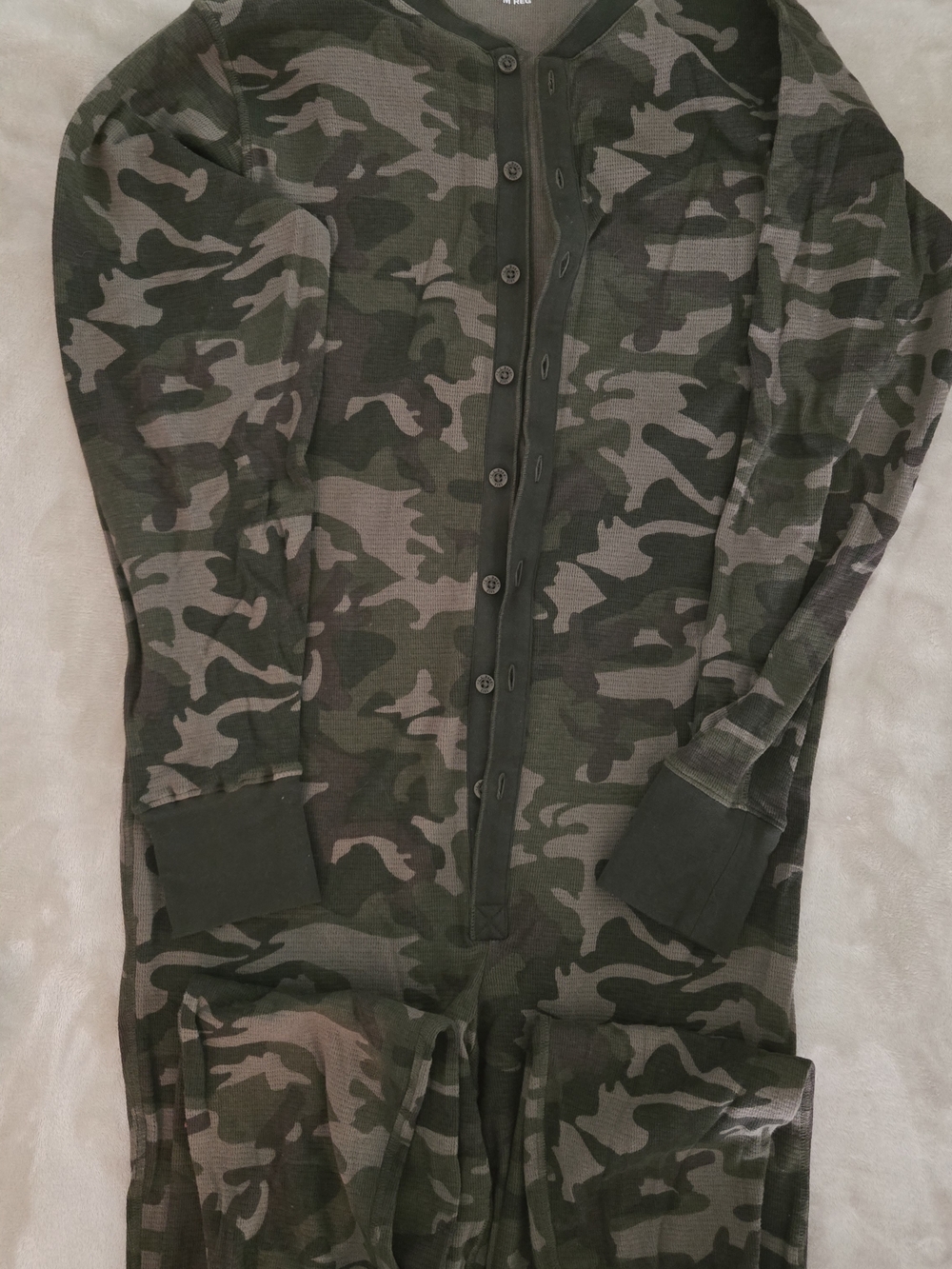 L.L. Bean Olive Green Thermal Top